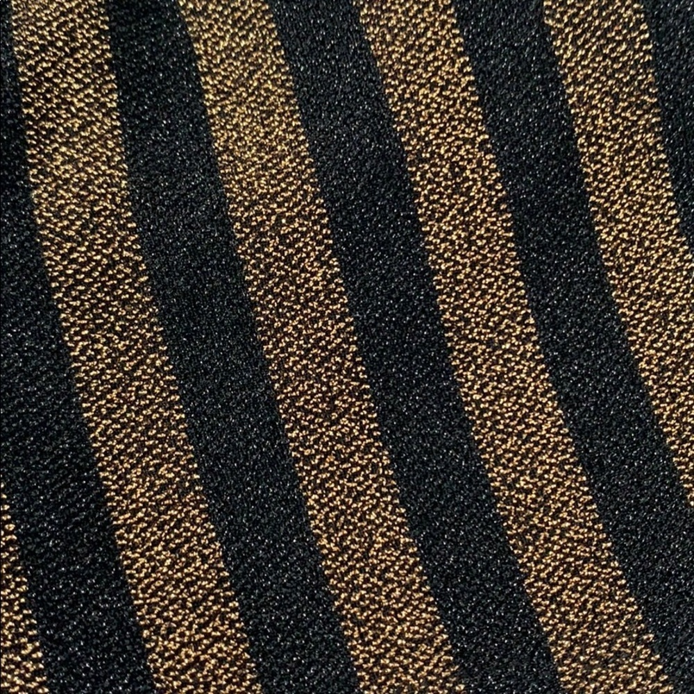 Fashion Nova Black & Gold 3-Piece Striped Set XS - Picture 5 of 9